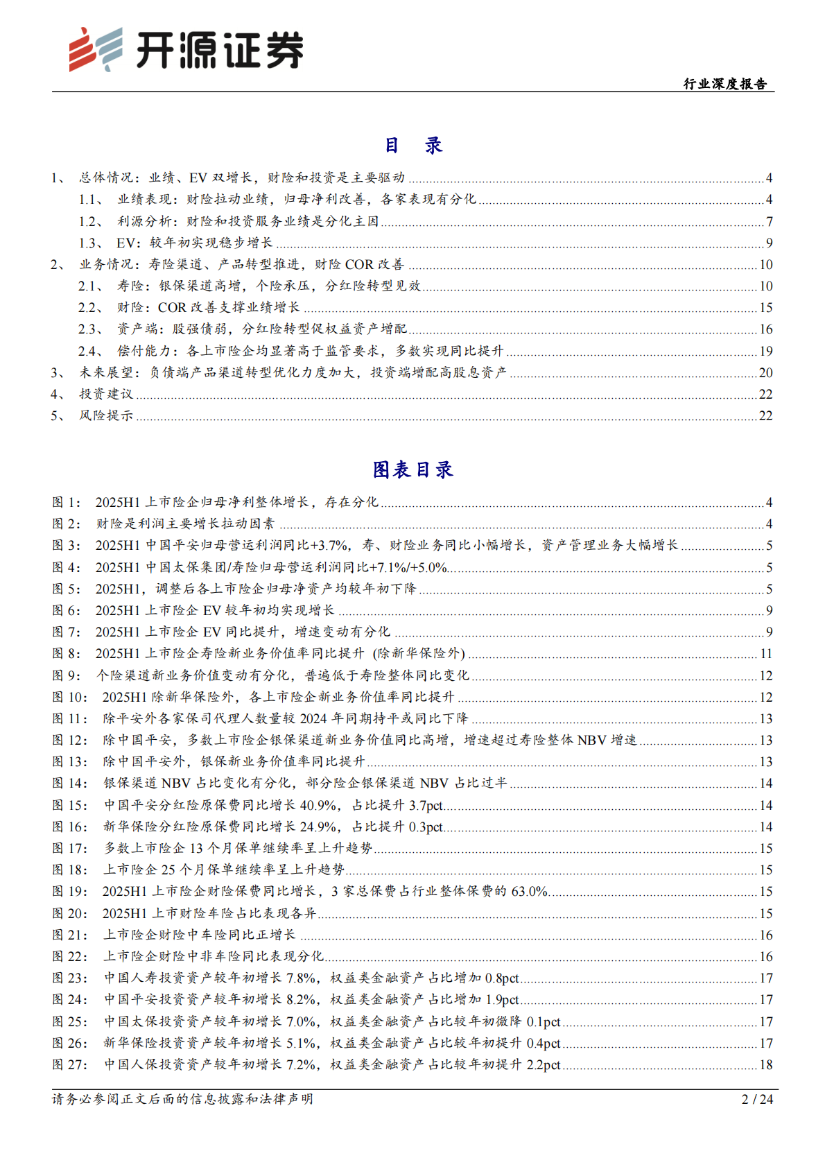 开源证券：保险行业深度报告：财险和权益投资拉动业绩，分红险转型驱动投资端增配权益 第2页
