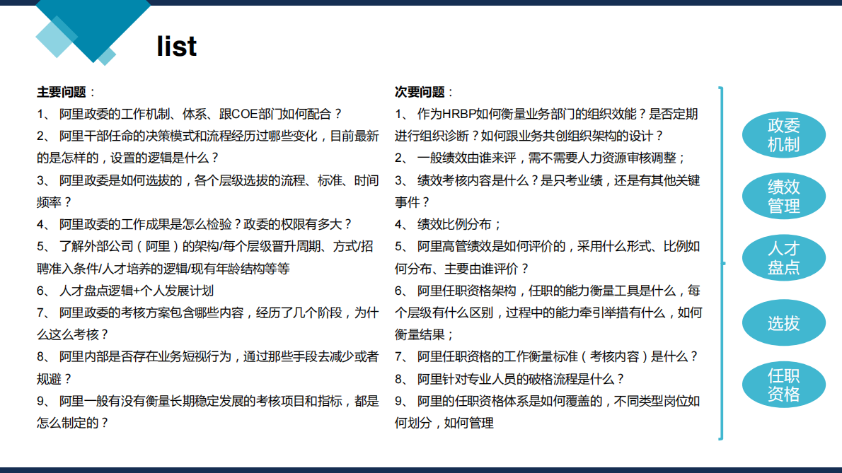 阿里巴巴组织能力建设（政委机制、绩效管理、人才发展等）（47页） 第2页