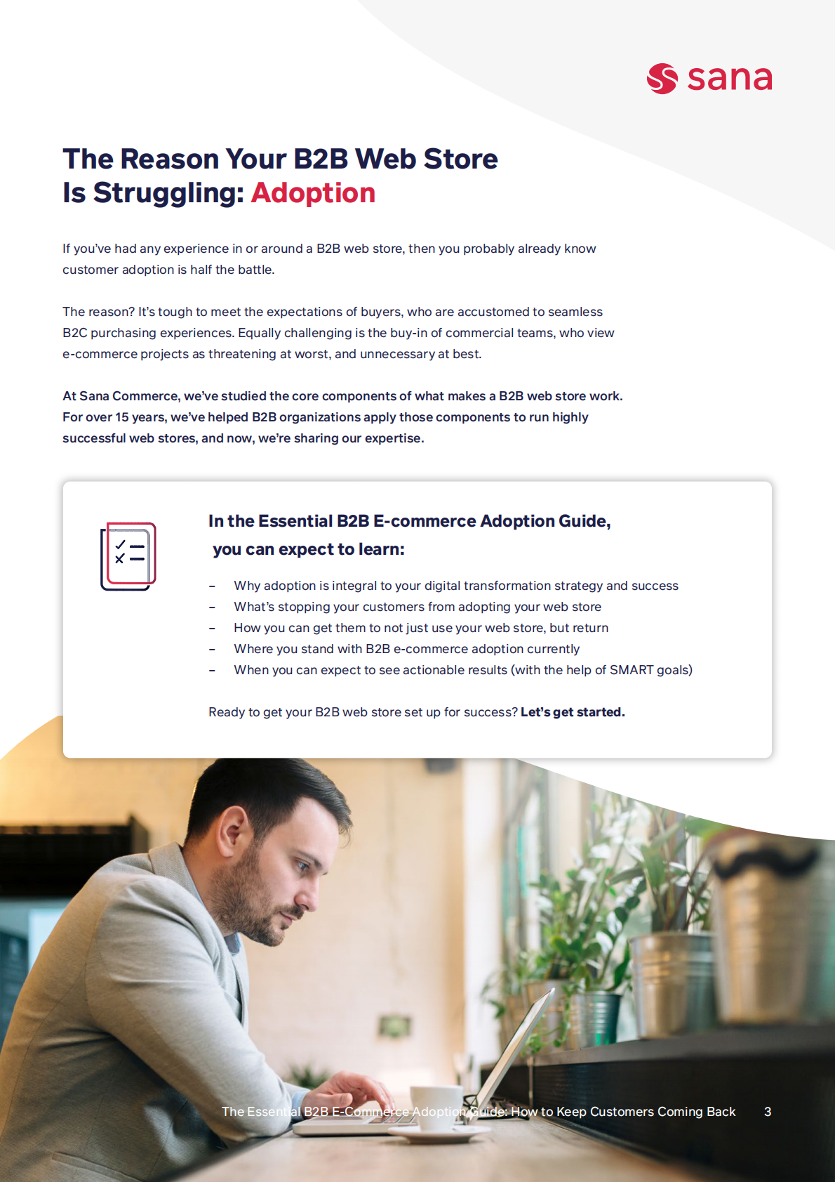 B2B电子商务采用指南：如何留住客户（英文） 第3页