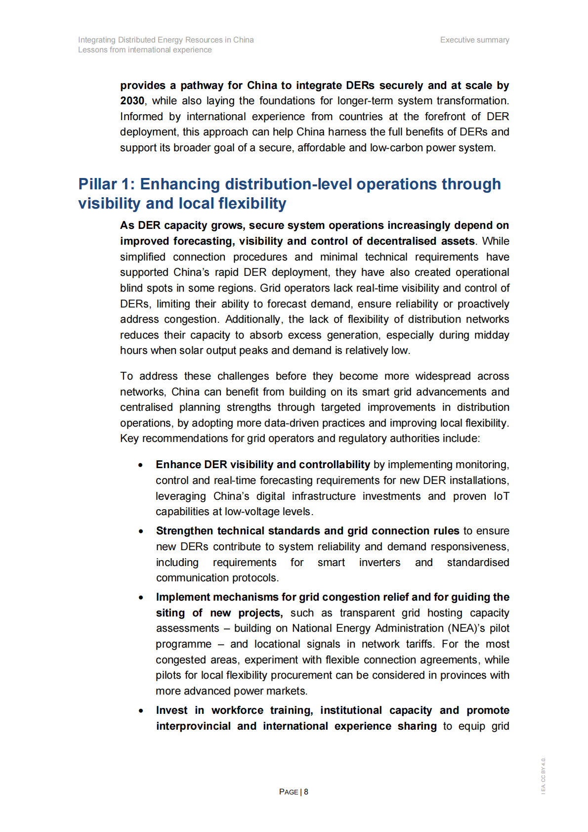 IEA国际能源署：2025年中国分布式能源资源整合：国际经验启示研究报告（英文版） 第8页