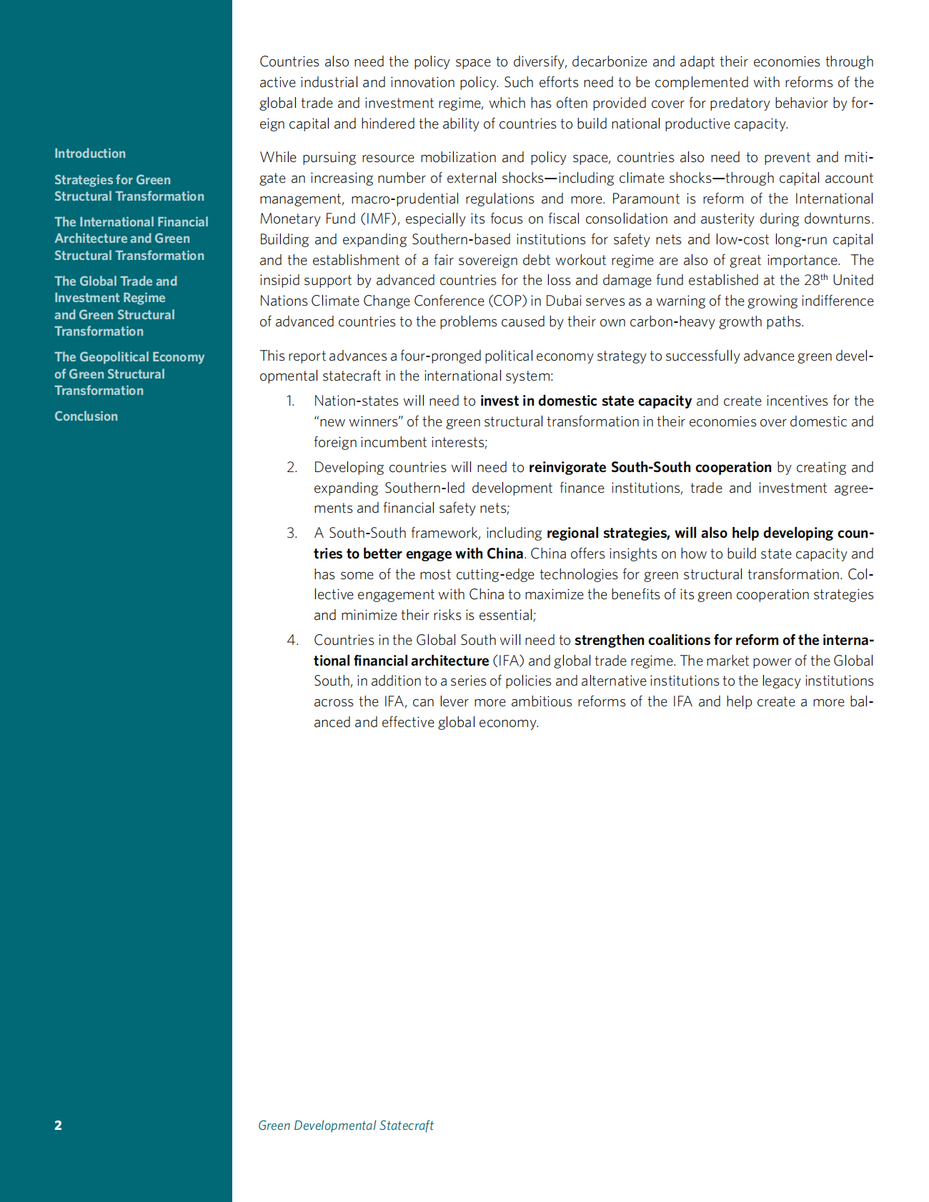波士顿大学全球发展政策研究中心：2025年绿色发展战略：全球南方绿色结构性转型的国际维度报告（英文版） 第8页