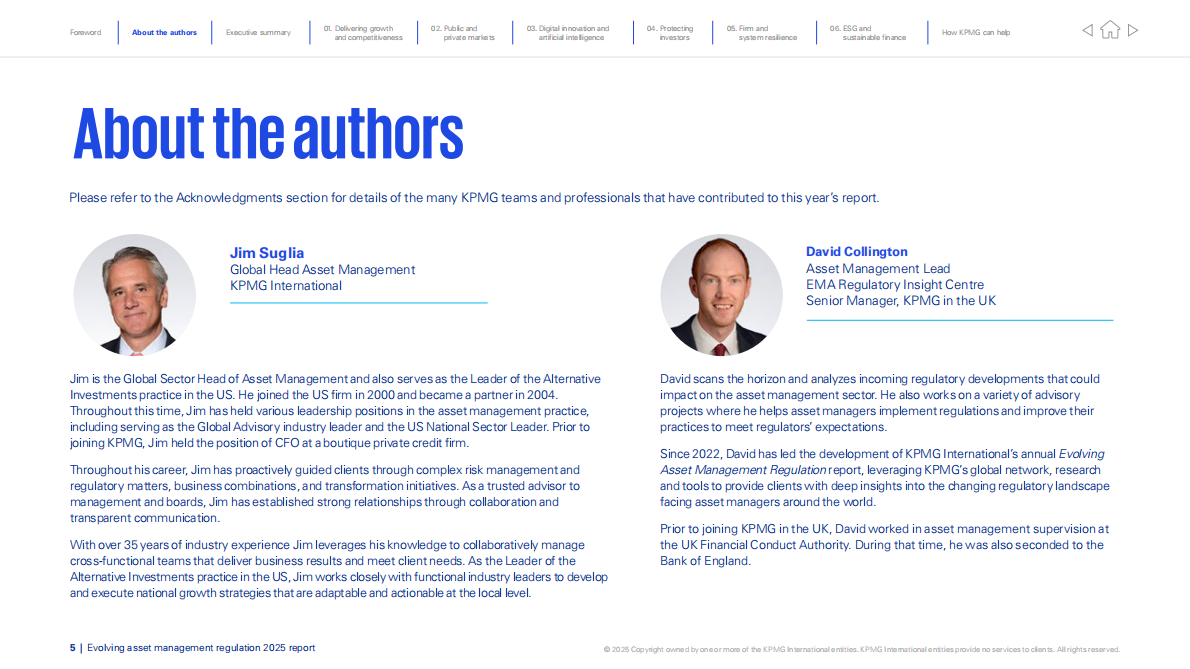 毕马威：2025年资产管理监管的演进研究报告：激发增长新动能（英文版） 第5页