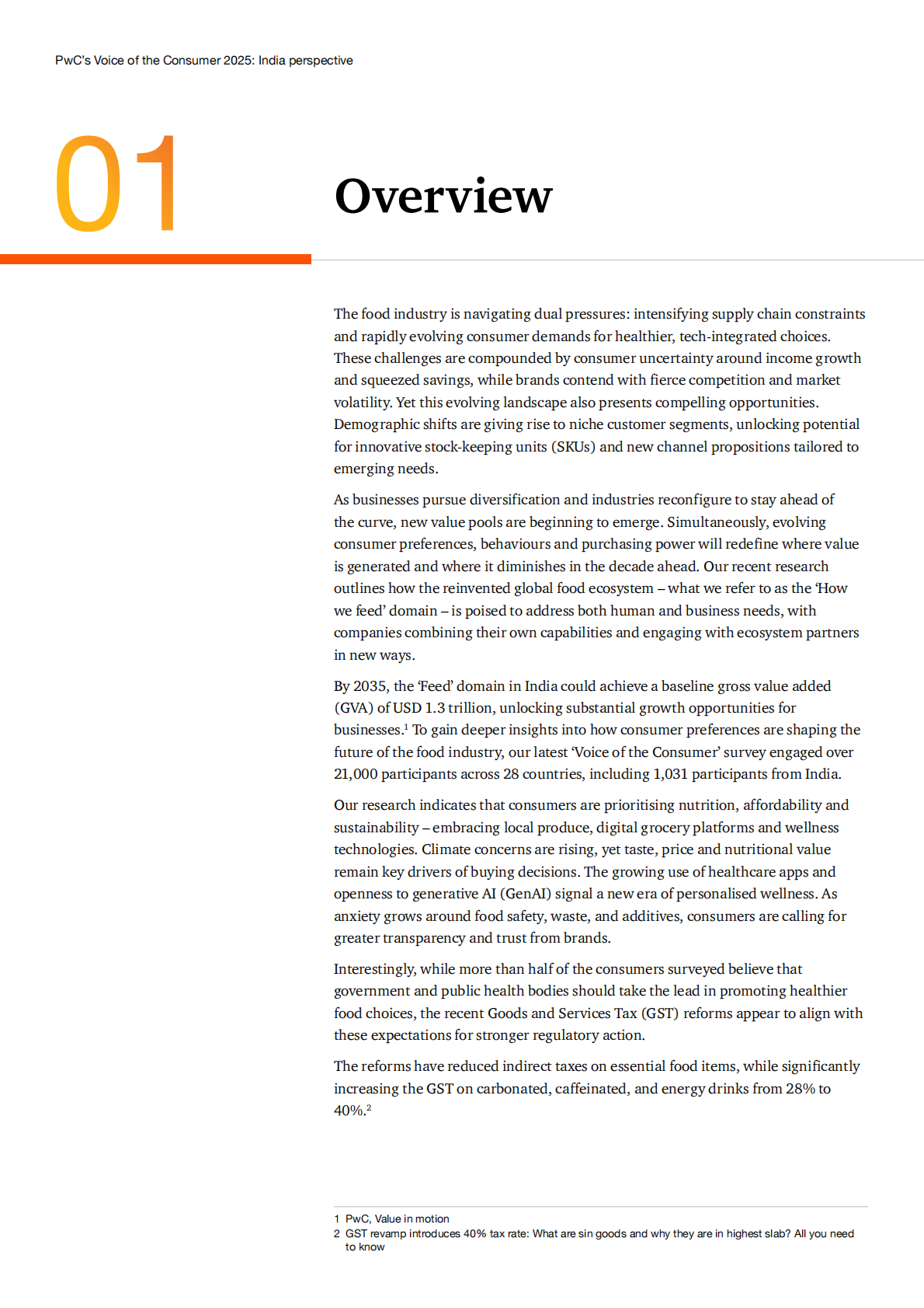 普华永道：2025年印度消费者之声调研报告：食品行业价值创造路径（英文版） 第4页