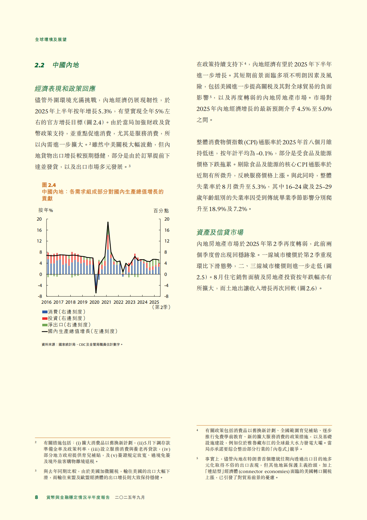 香港金融管理局：2025年貨幣與金融穩定情況半年度報告 第8页
