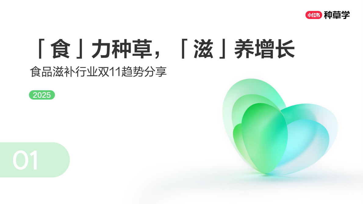 小红书：闭环转化种草直达：双轮驱动新食力2025 第3页