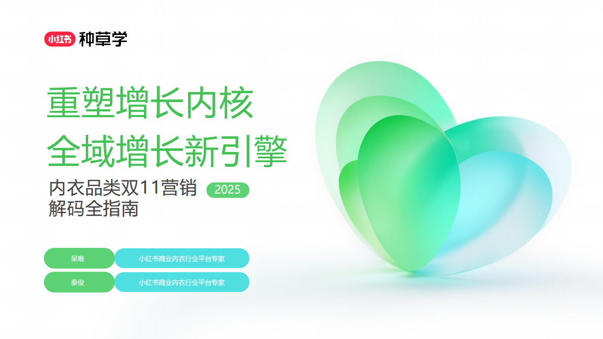 小红书：重塑增长内核全域增长新引擎：内衣品类双11营销解码全指南2025 第1页