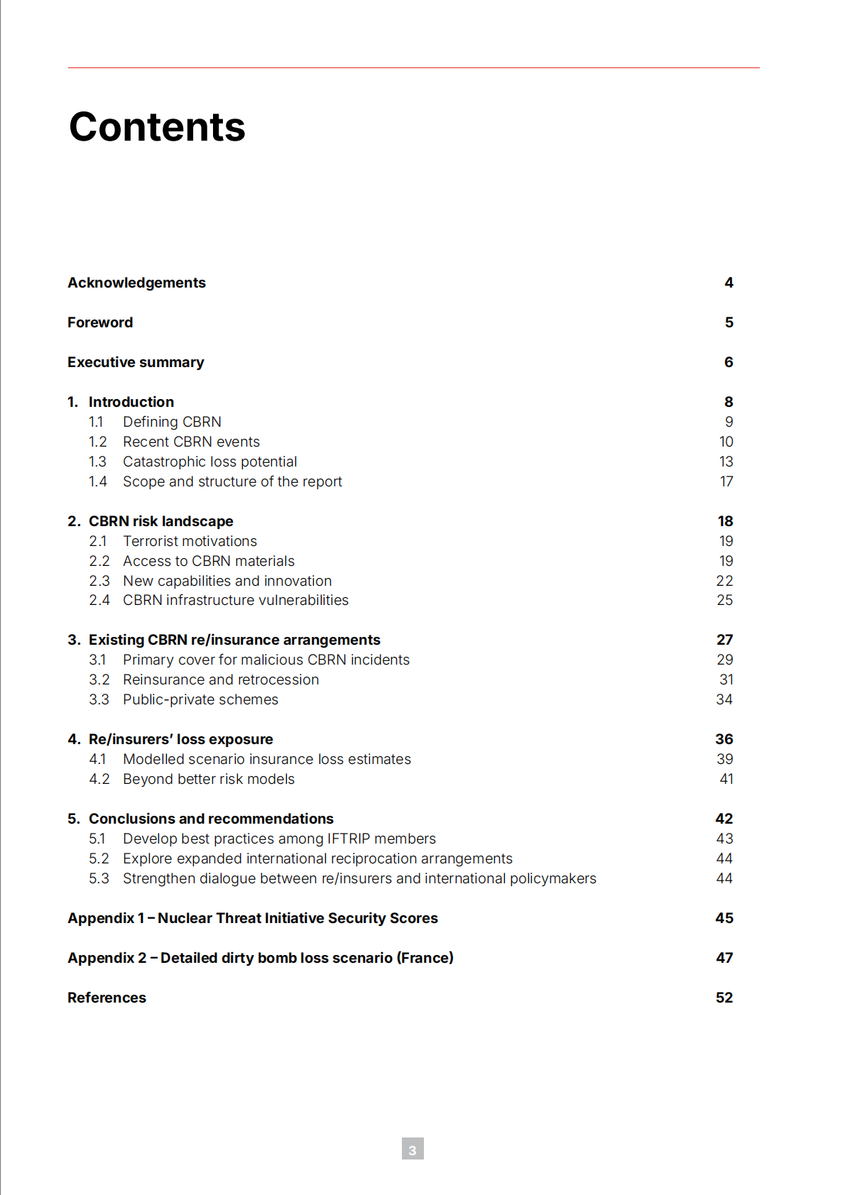 日内瓦协会：2025年保险和化学、生物、放射和核风险报告（英文版） 第5页