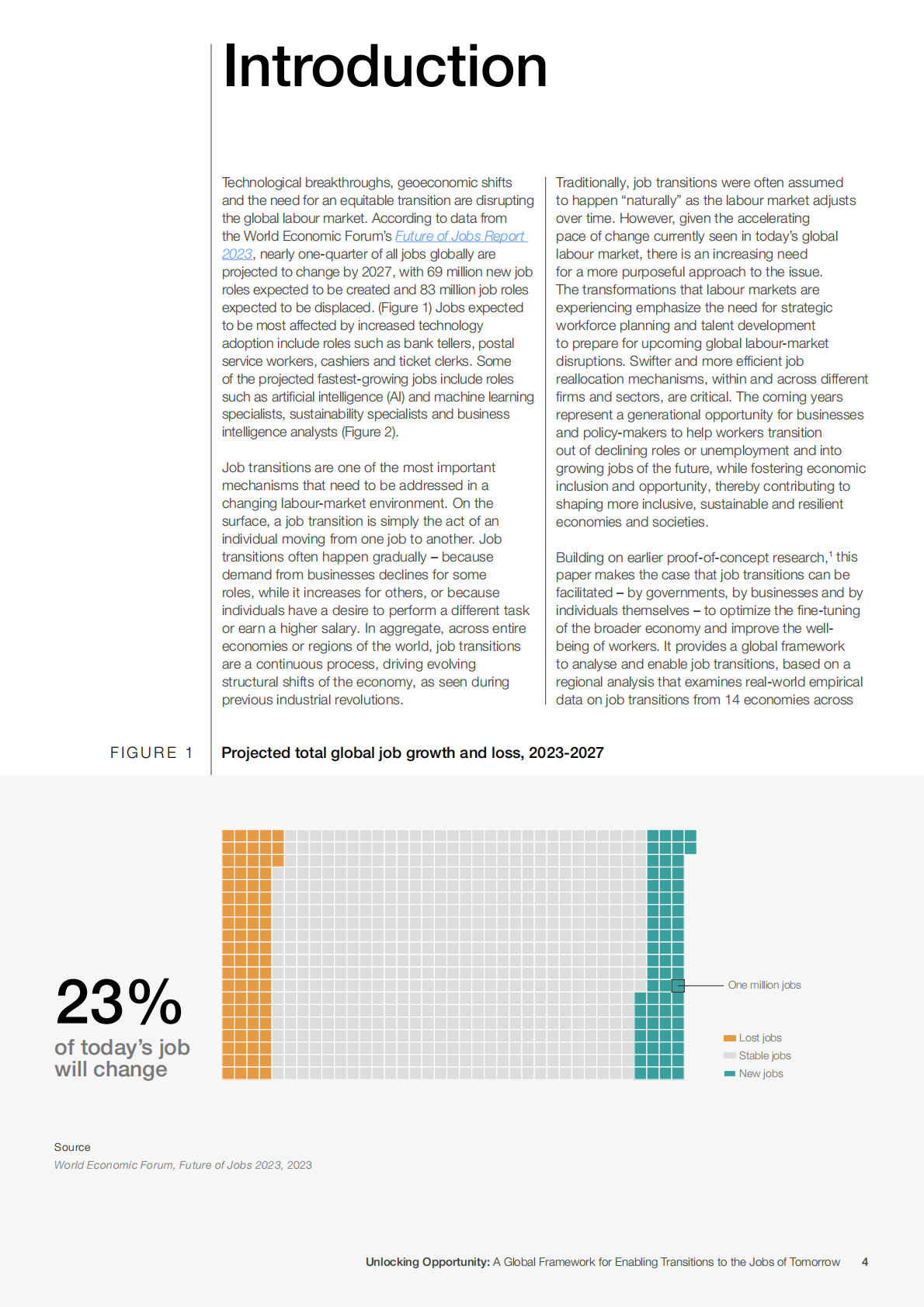 世界经济论坛：2024年解锁机遇：推动向未来工作转型的全球框架报告（英文版） 第4页