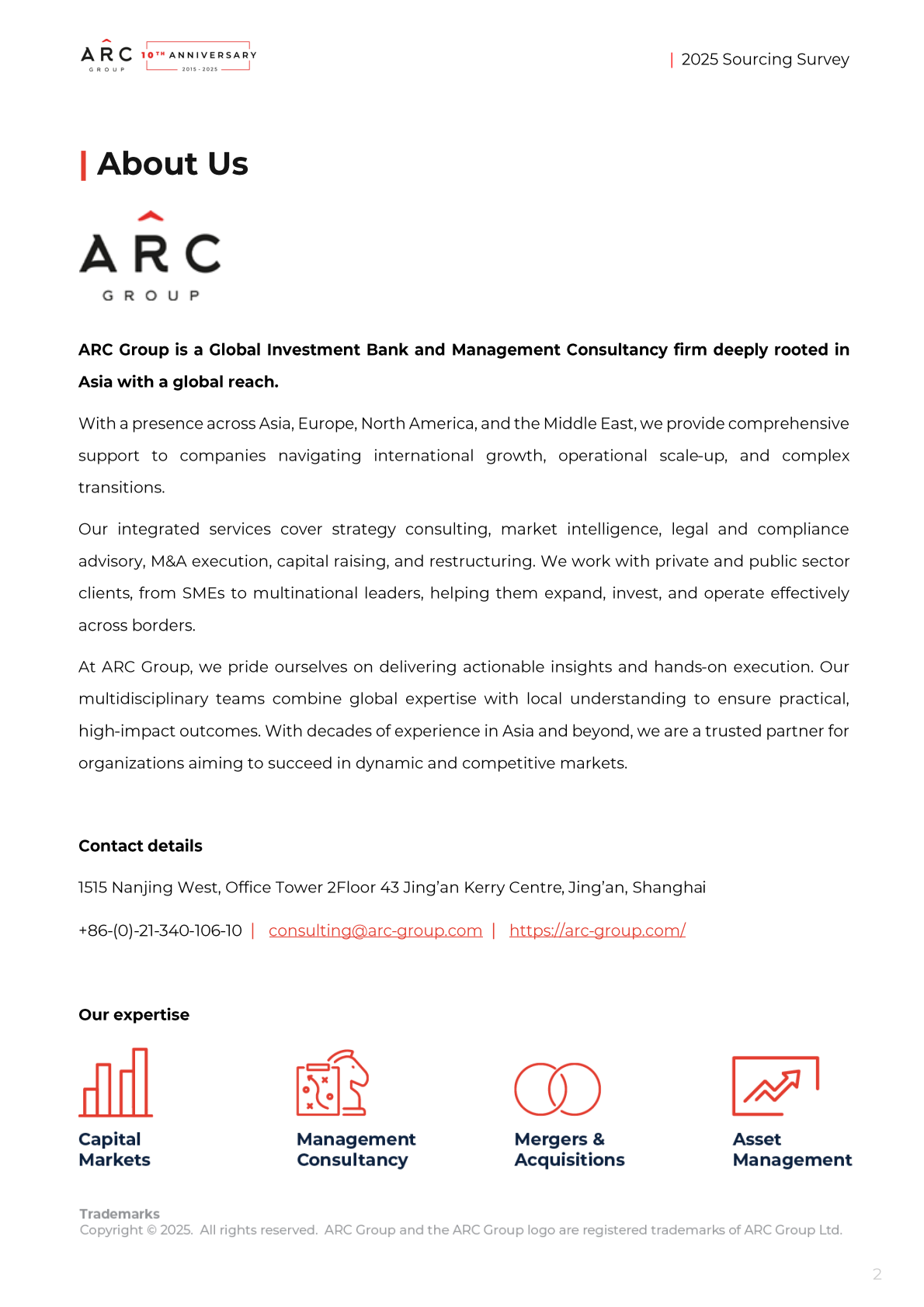 ARC Group：2025全球采购调研报告：数字化转型与智能供应链（英文版） 第2页