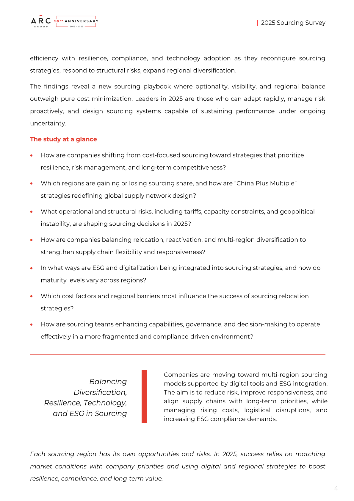 ARC Group：2025全球采购调研报告：数字化转型与智能供应链（英文版） 第4页