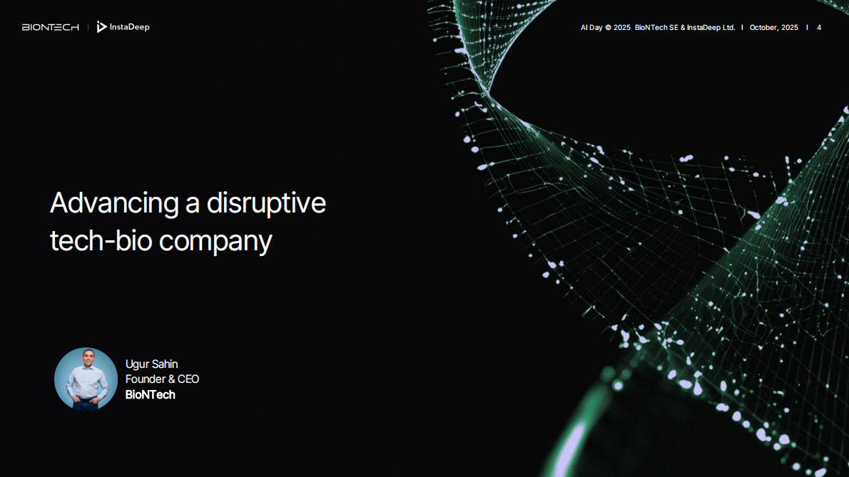 BioNTech_Innovation Series AI Day 2025 第4页