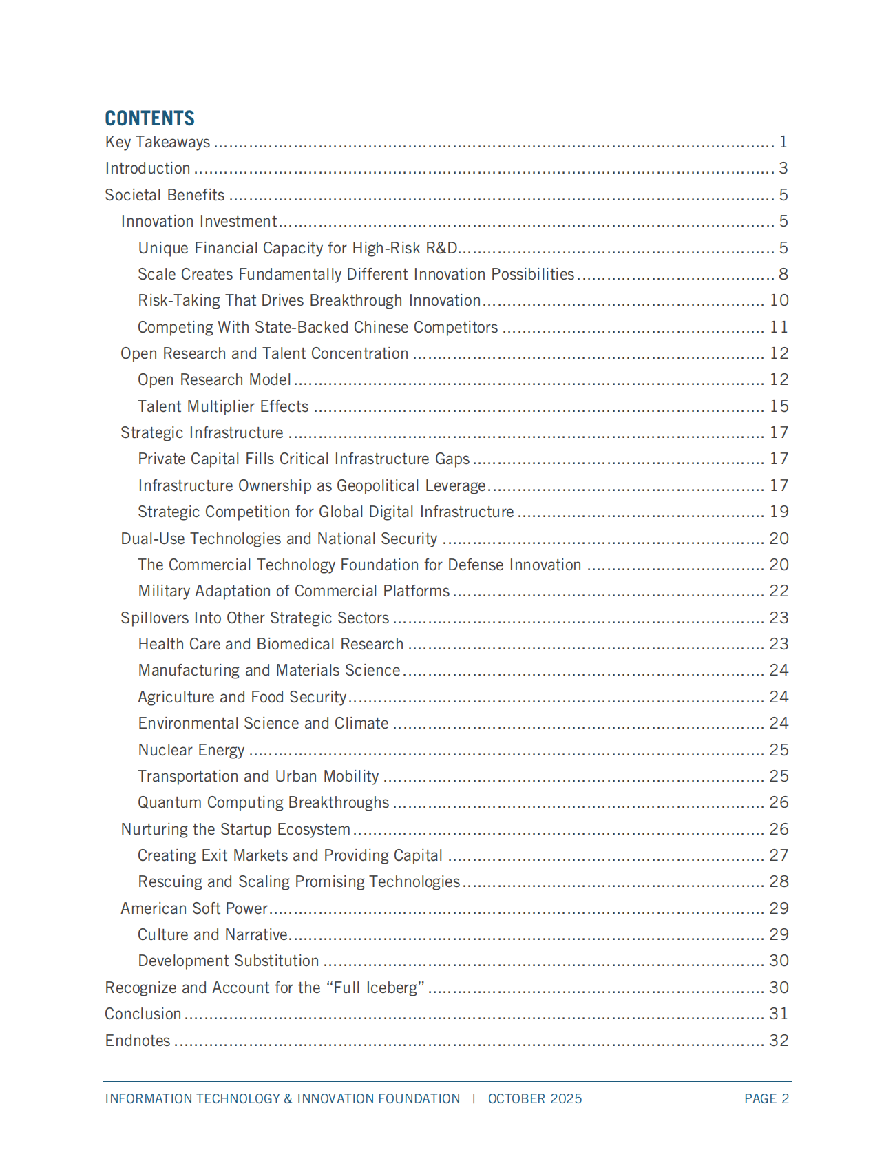 ITIF：2025年冰山一角：理解科技巨头对美国创新和竞争力的全面贡献报告（英文版） 第2页