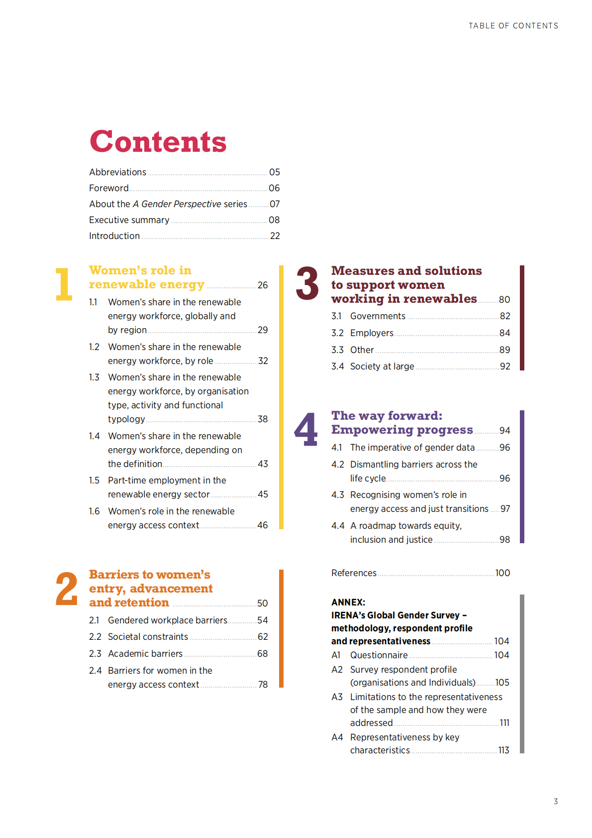 IRENA国际可再生能源机构：2025年可再生能源：性别视角报告（第二版）（英文版） 第3页