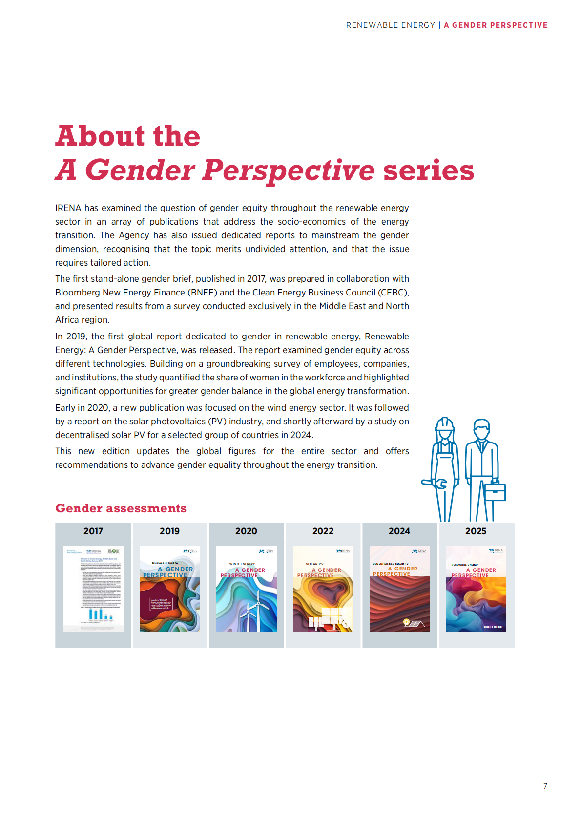 IRENA国际可再生能源机构：2025年可再生能源：性别视角报告（第二版）（英文版） 第7页