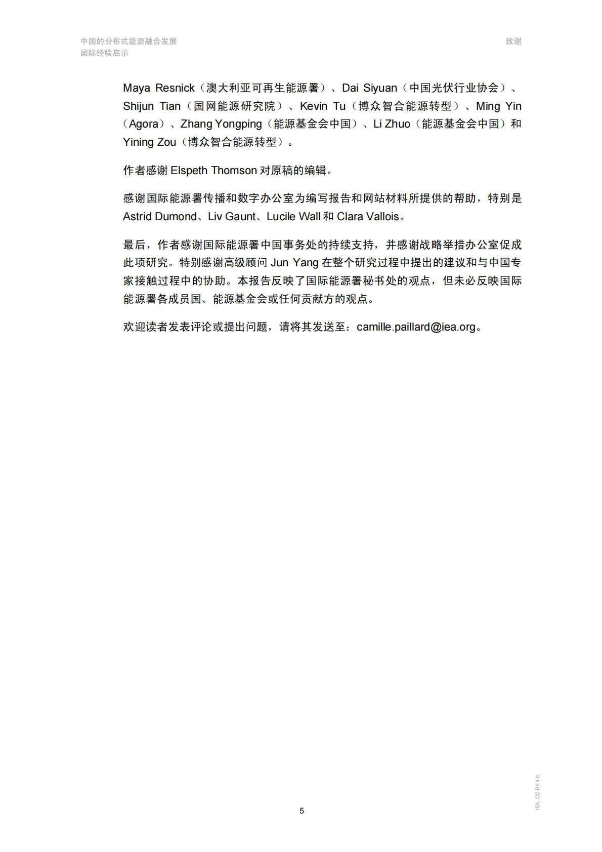 IEA国际能源署：2025年中国的分布式能源融合发展：国际经验启示报告 第5页