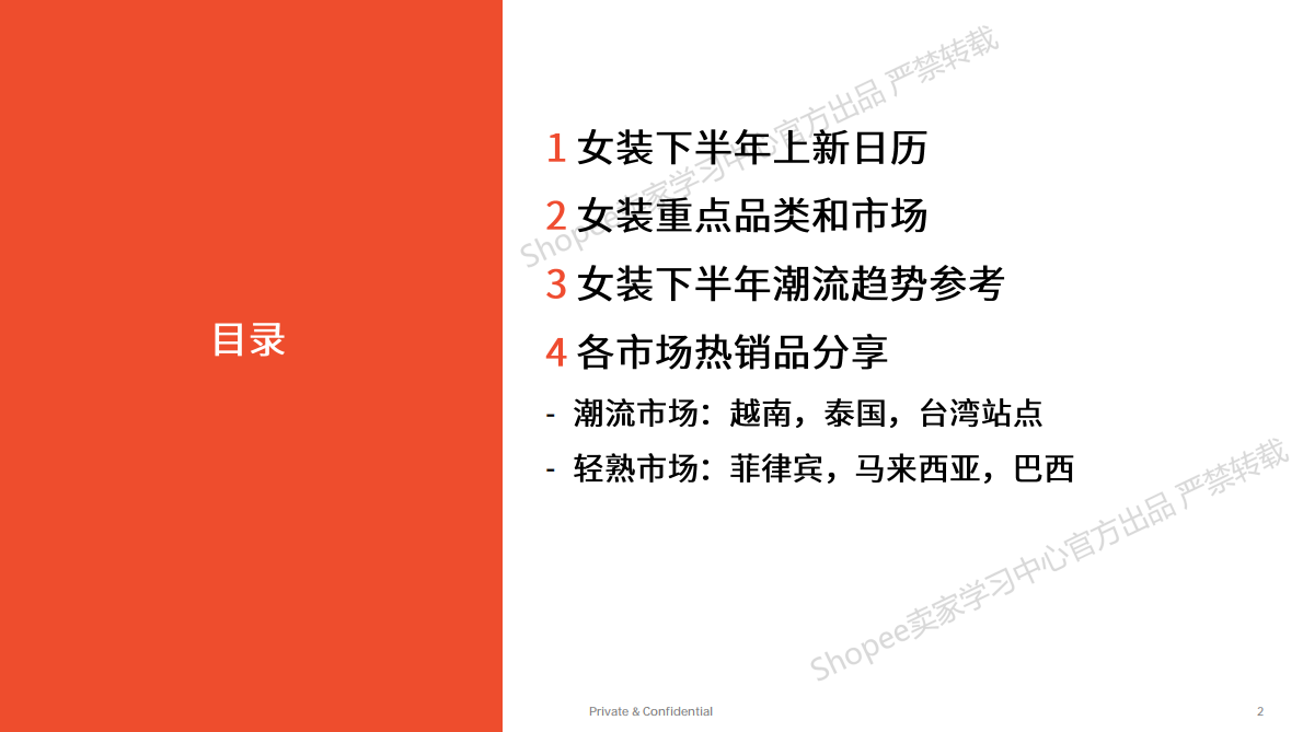 Shopee：2025年第4季度女装品类选品参考报告（上） 第2页