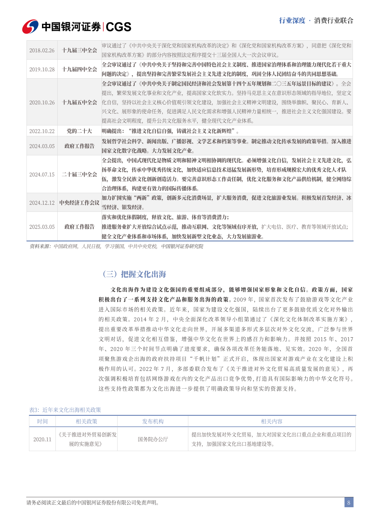 银河证券：消费行业十五五系列报告：畅想十五五，生活文娱软消费全球崭露头角 第8页