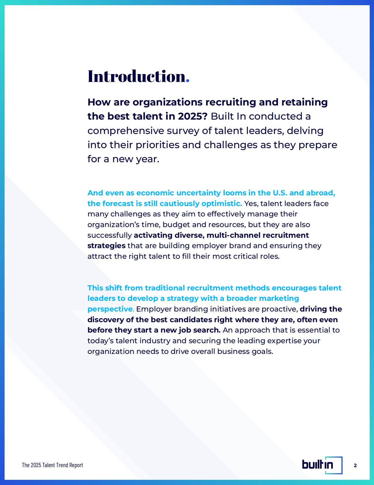 2025年人才趋势报告（英文） 第2页