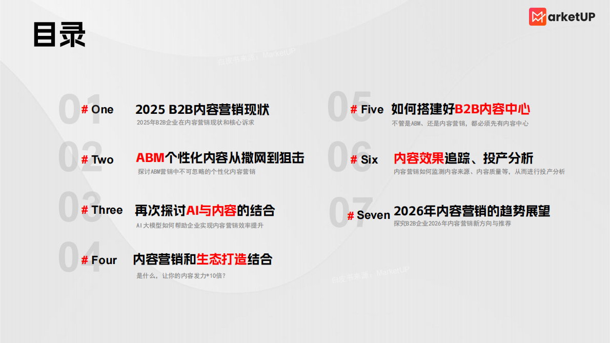 MarketUp弟齐信息：2025年B2B内容营销白皮书 第3页