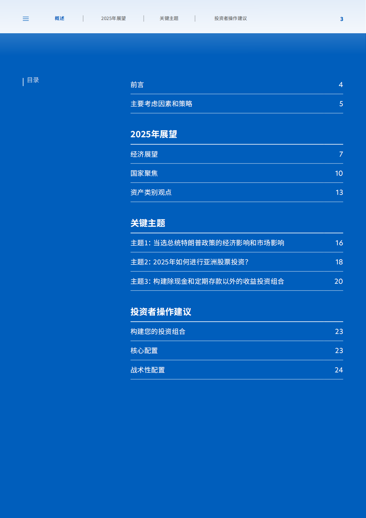 大华银行（UOB）：2025年市场展望报告-在动态环境中把握市场趋势 第3页