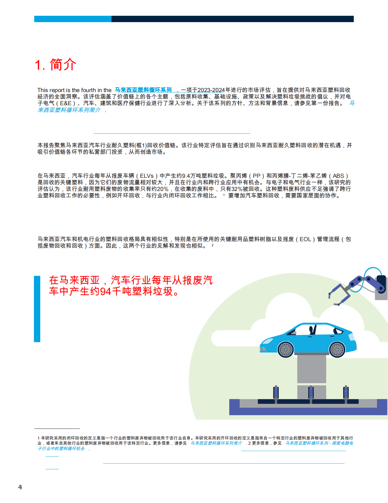 马来西亚塑料循环系列：探索汽车行业的塑料循环经济机遇 第4页