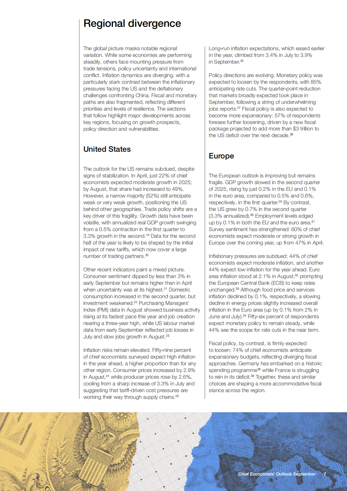 2025年首席经济学家展望报告--九月刊（英文） 第7页