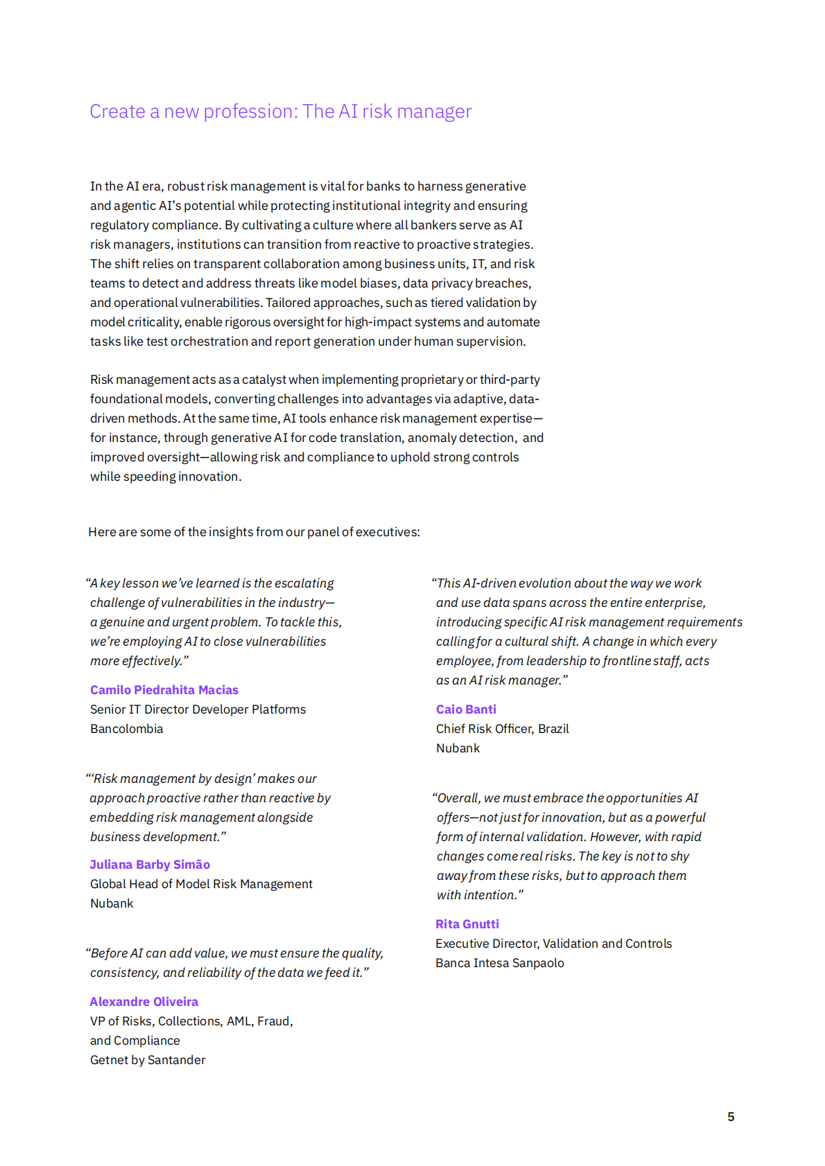 IBM商业价值研究所：2025年创造者之声：核心银行系统现代化与全企业AI应用研究报告（英文版） 第7页