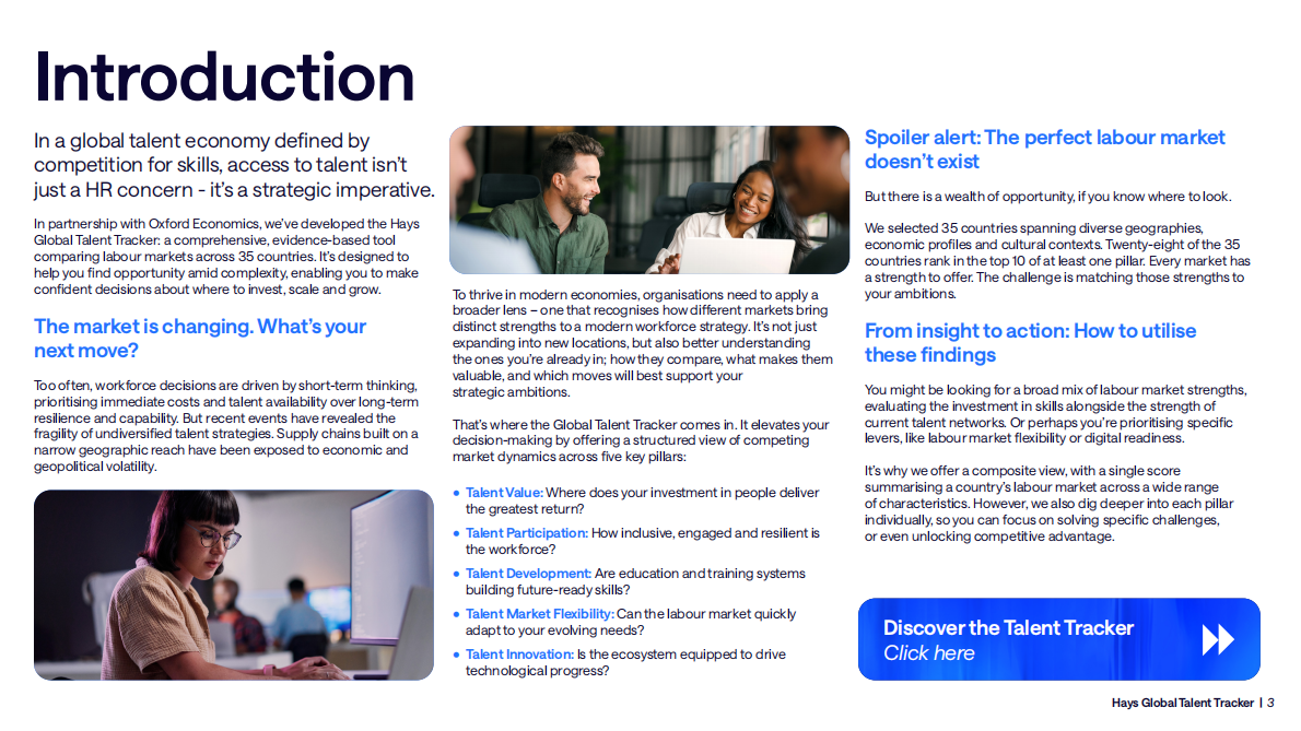 瀚纳仕牛津经济研究院：2025年全球人才追踪报告：动态世界劳动力情报洞察（英文版） 第3页