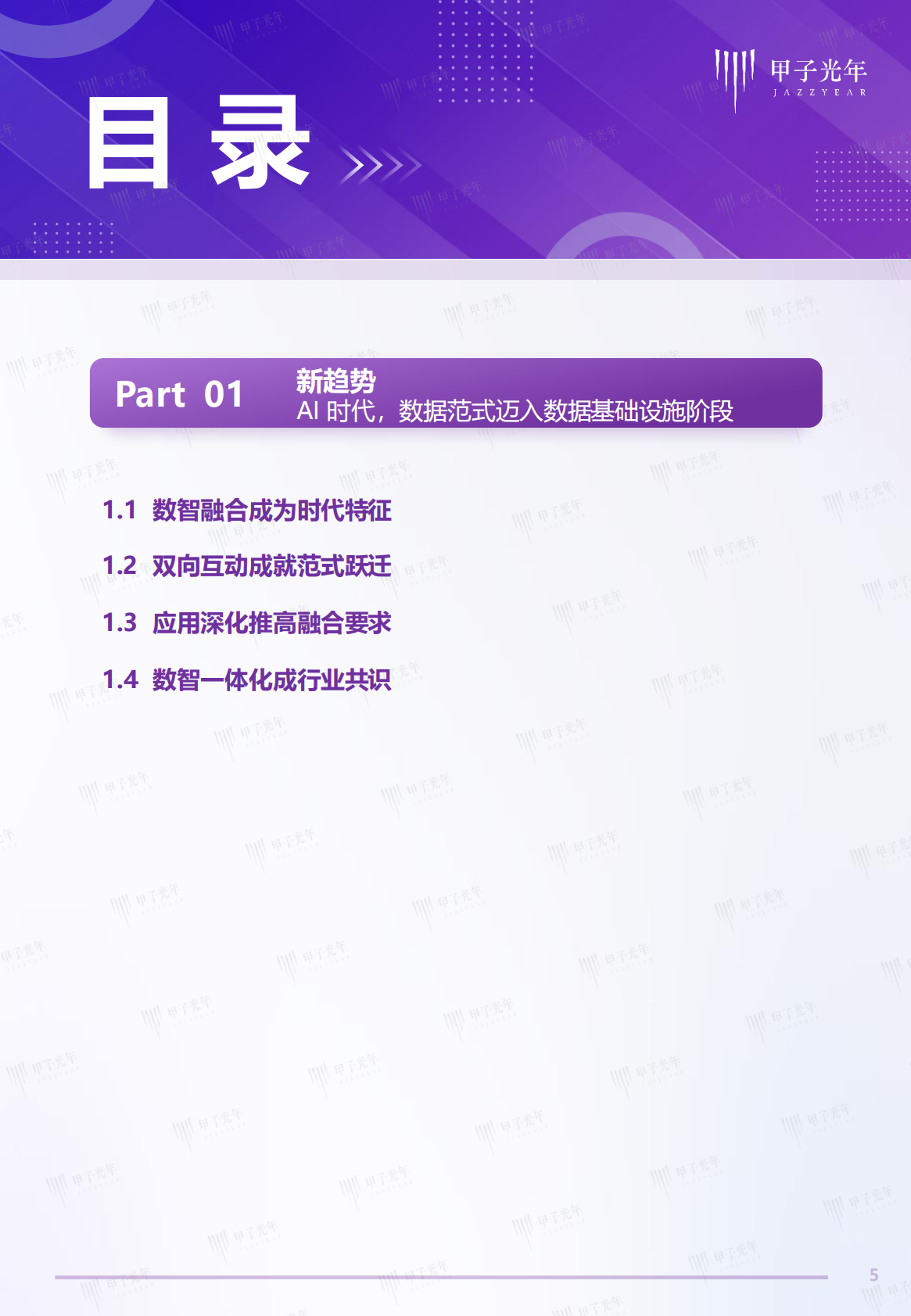 甲子光年：2025年中国DataAI数据基础设施白皮书 第5页