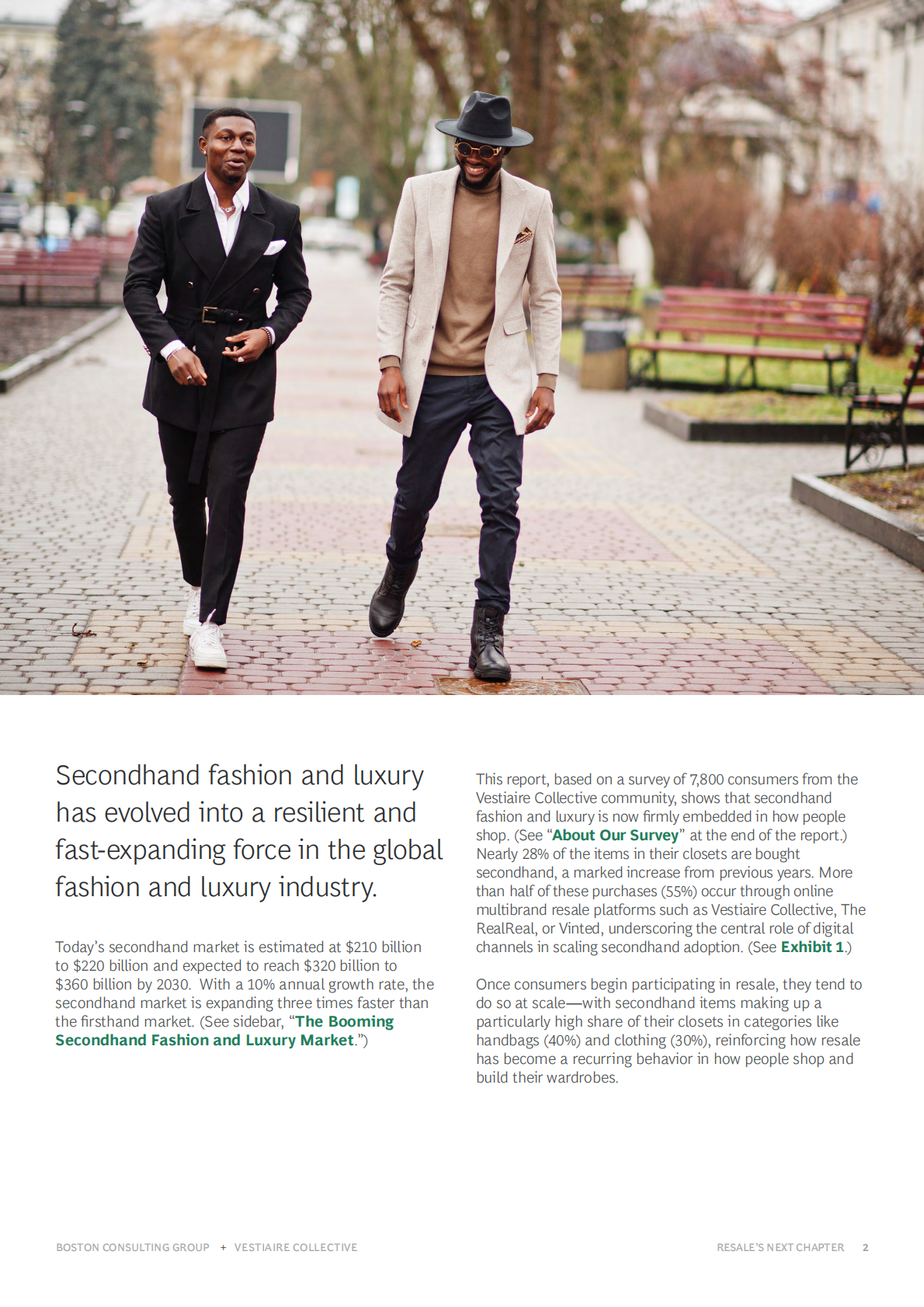BCG波士顿咨询：2025年二手转售新篇章：时尚奢侈品牌二手市场制胜之道研究报告（英文版） 第2页