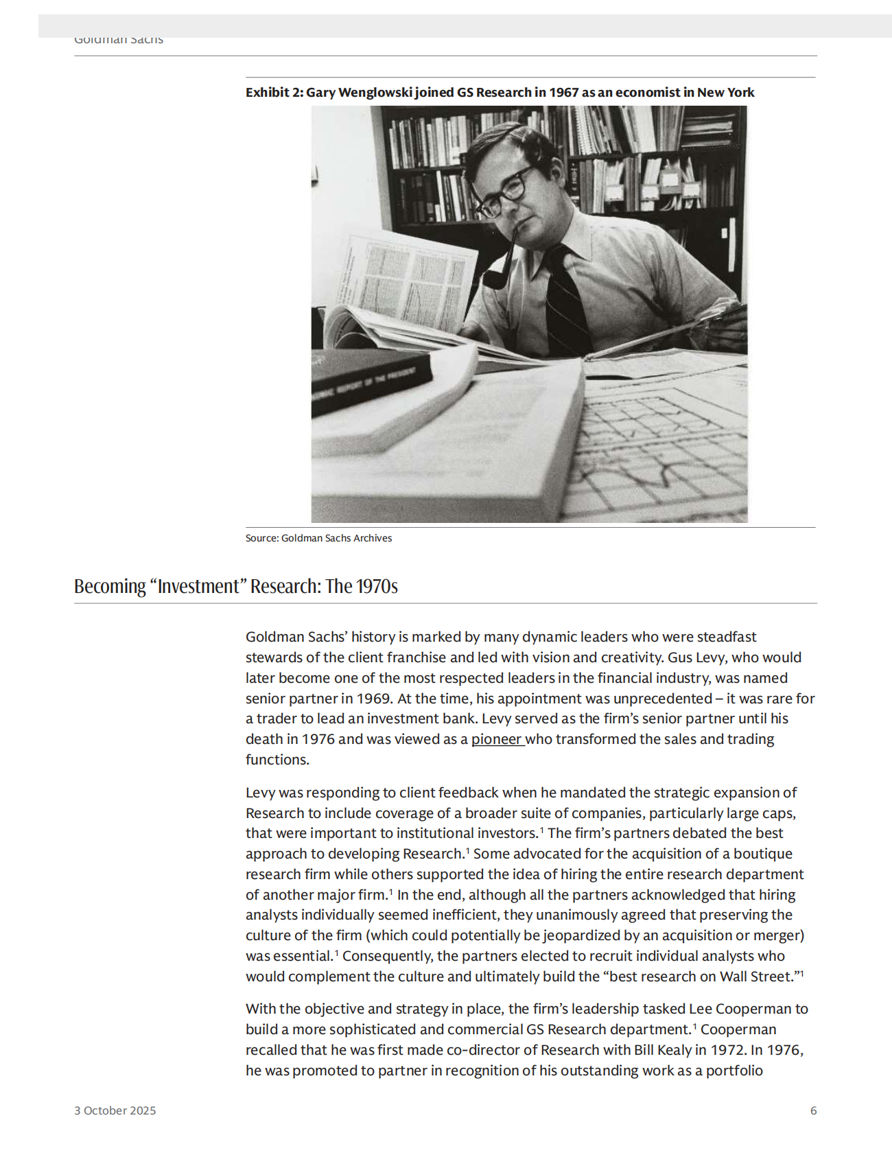 高盛：2025年高盛投资研究的历史脉络报告（英文版） 第6页