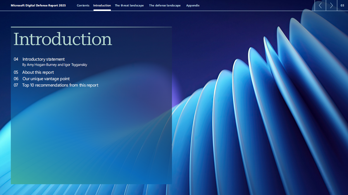 微软：2025数字防御报告（英文版） 第3页