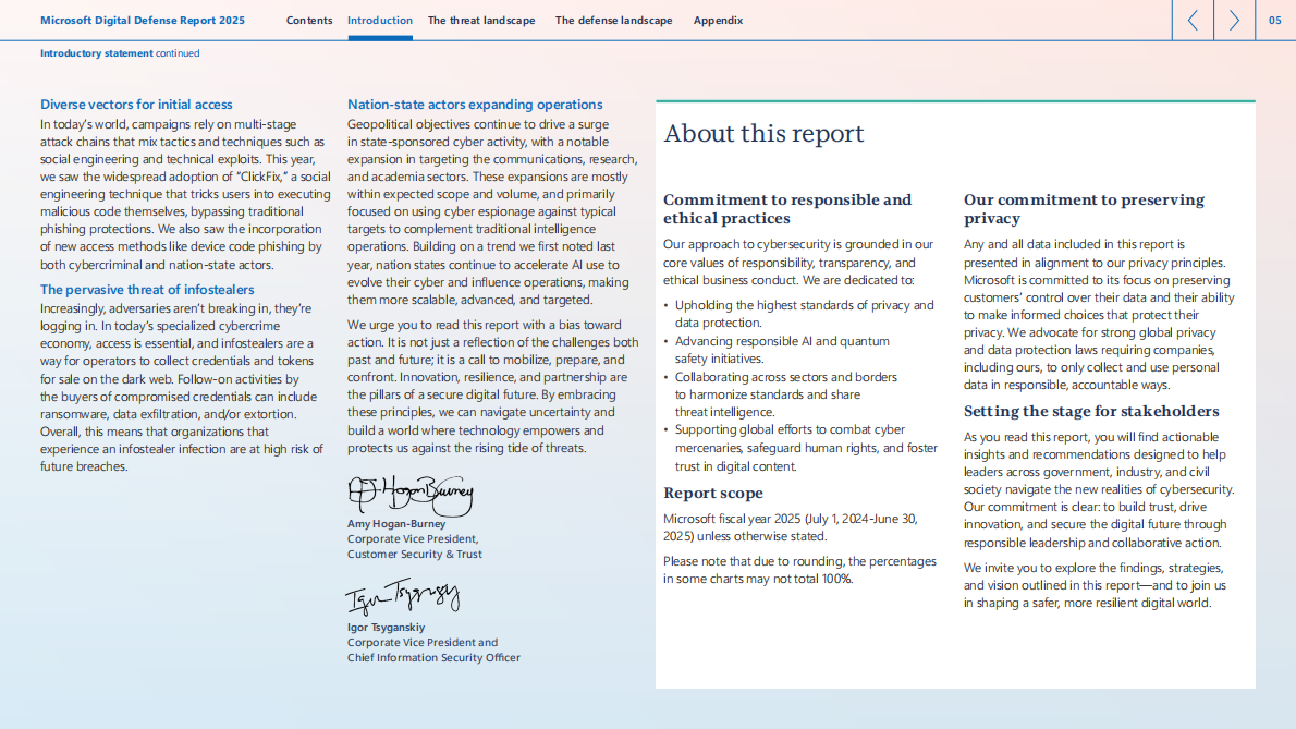 微软：2025数字防御报告（英文版） 第5页