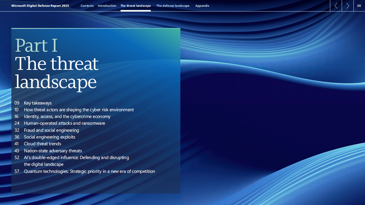 微软：2025数字防御报告（英文版） 第8页