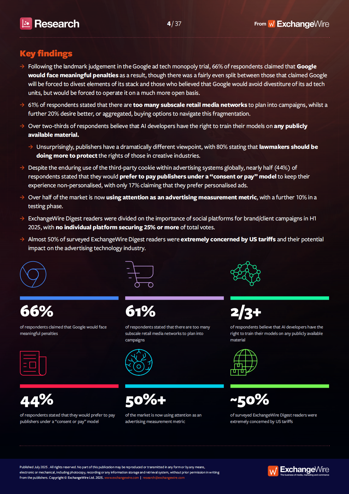 ExchangeWire：2025年全球上半年传媒行业动向报告（英文版） 第4页