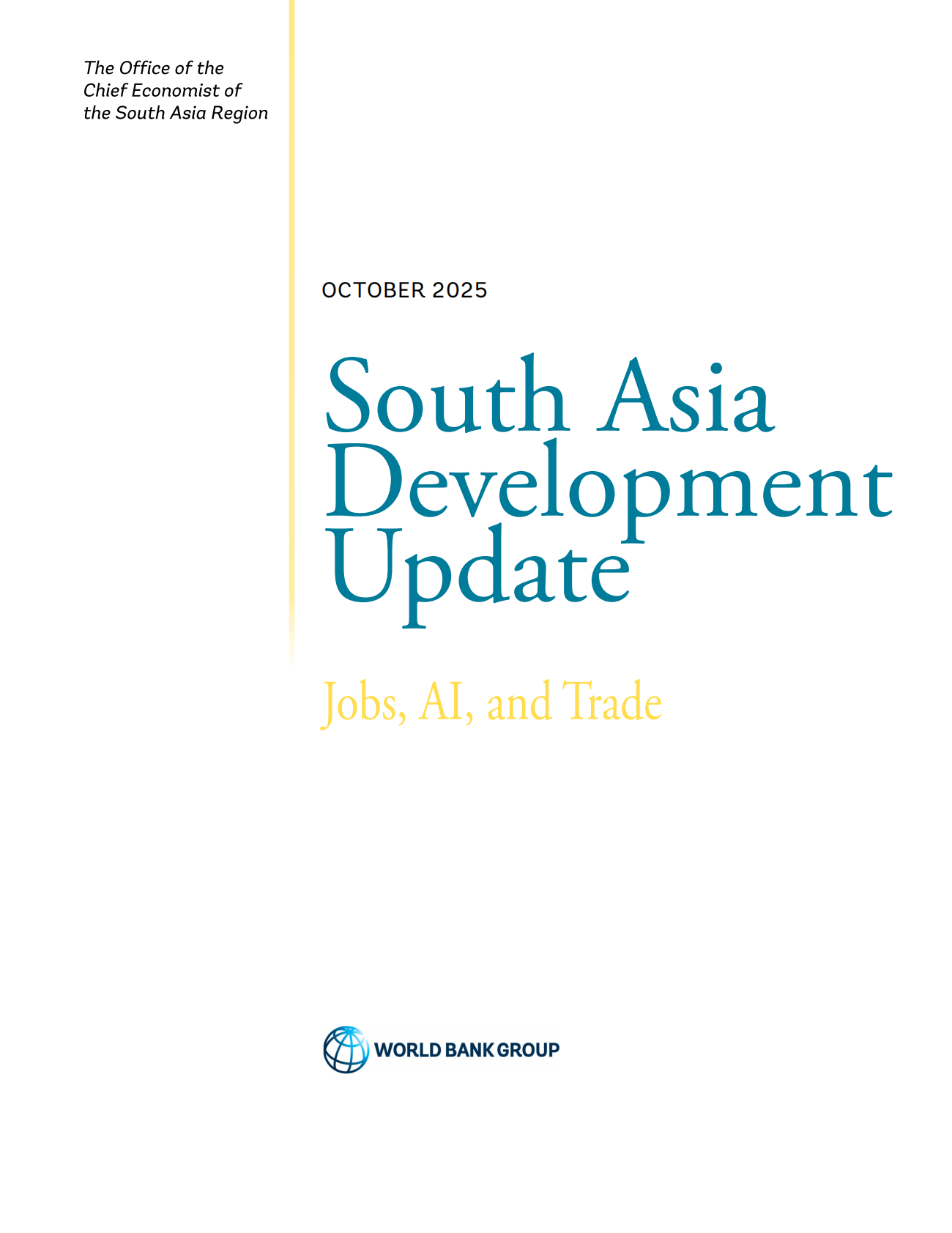 世界银行：2025年南亚发展更新报告：就业、人工智能与贸易（英文版） 第5页