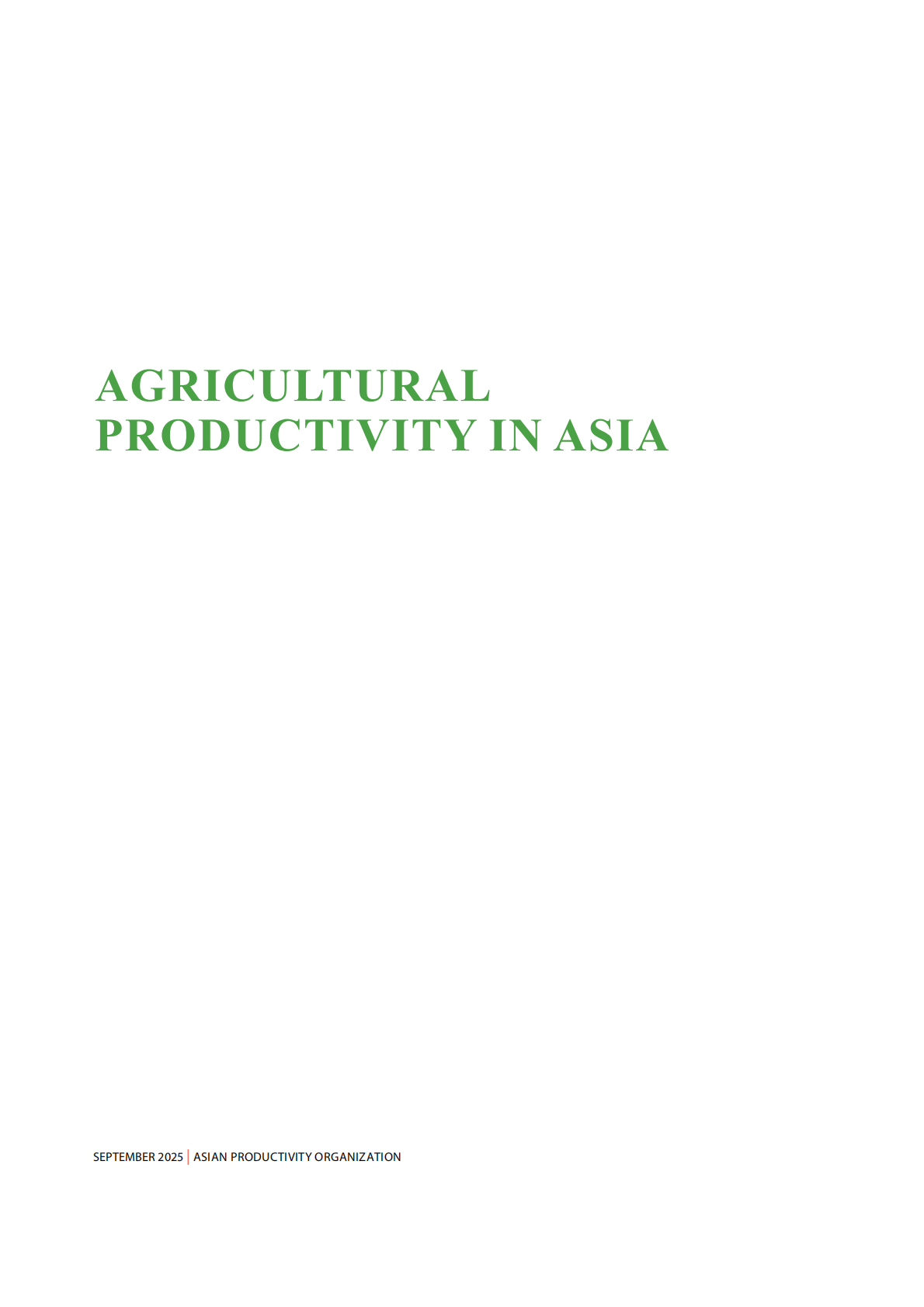 亚洲生产力组织（APO）：2025年亚洲农业生产力报告（英文版） 第3页