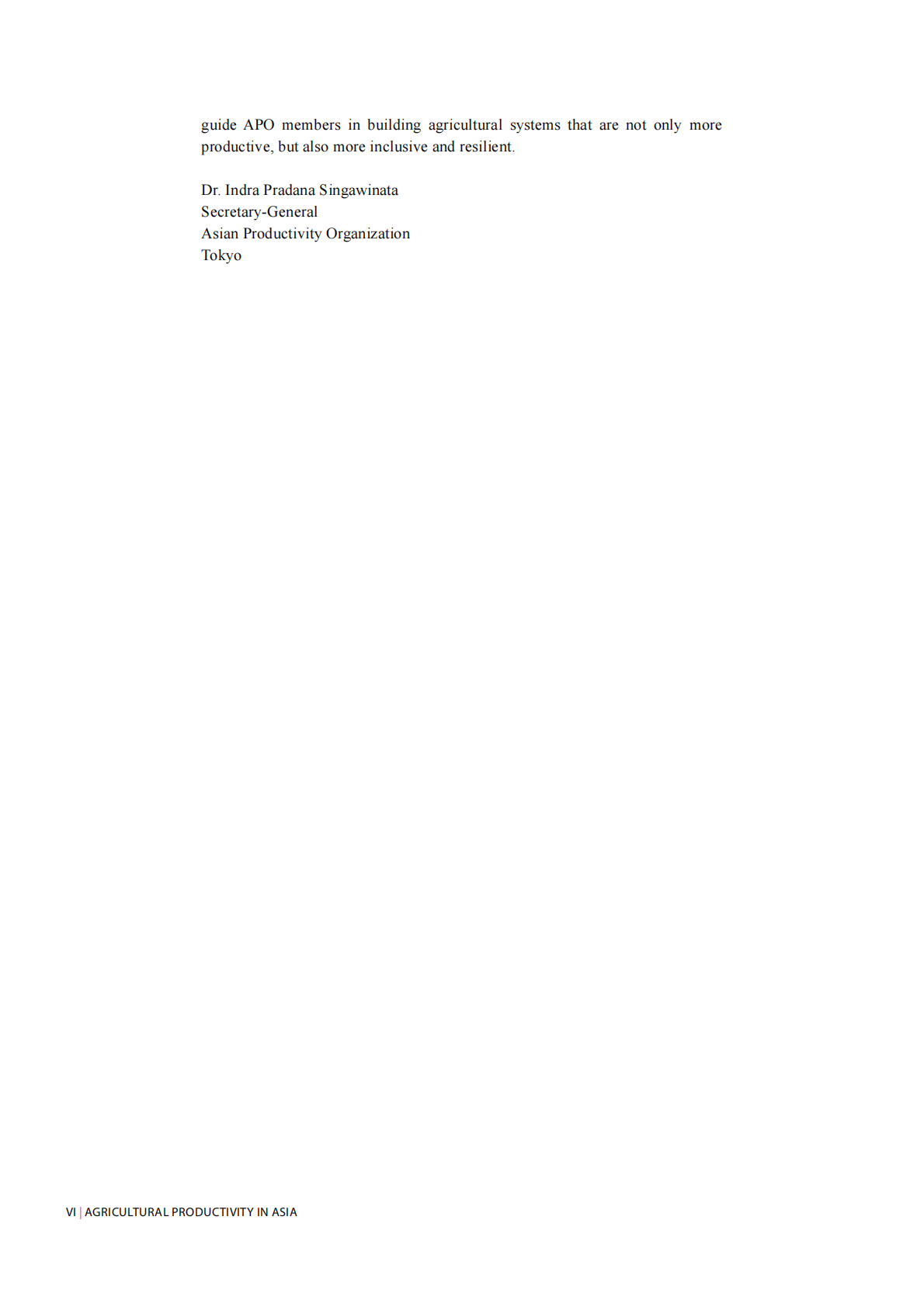 亚洲生产力组织（APO）：2025年亚洲农业生产力报告（英文版） 第8页