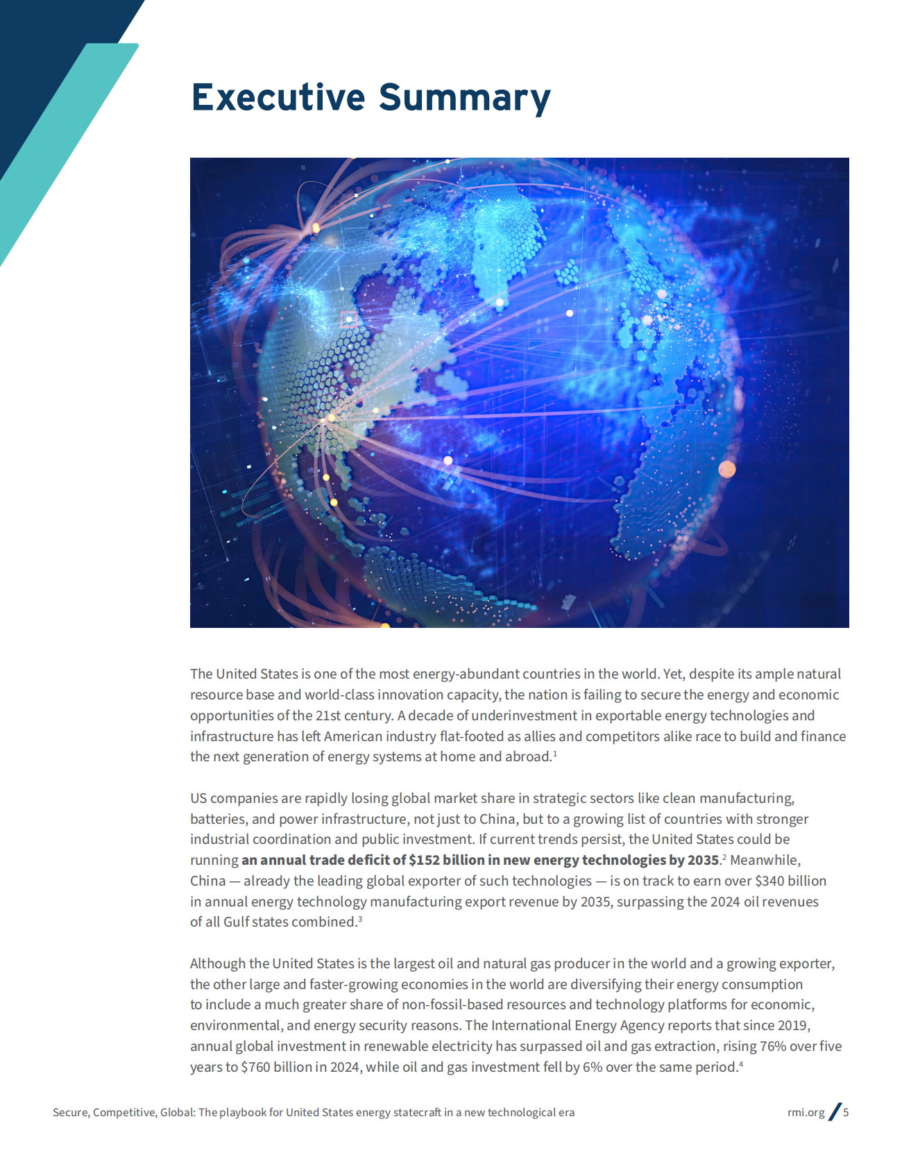 RMI落基山研究所：2025年安全、竞争力与全球视野：新科技时代美国能源战略方略报告（英文版） 第5页