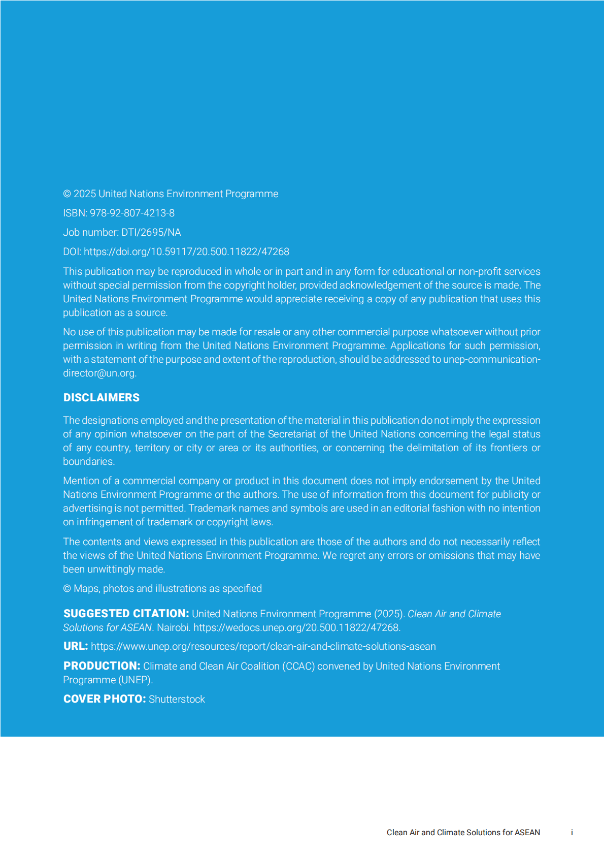 ASEAN东盟：2025年东盟清洁空气和气候解决方案（英文版） 第2页