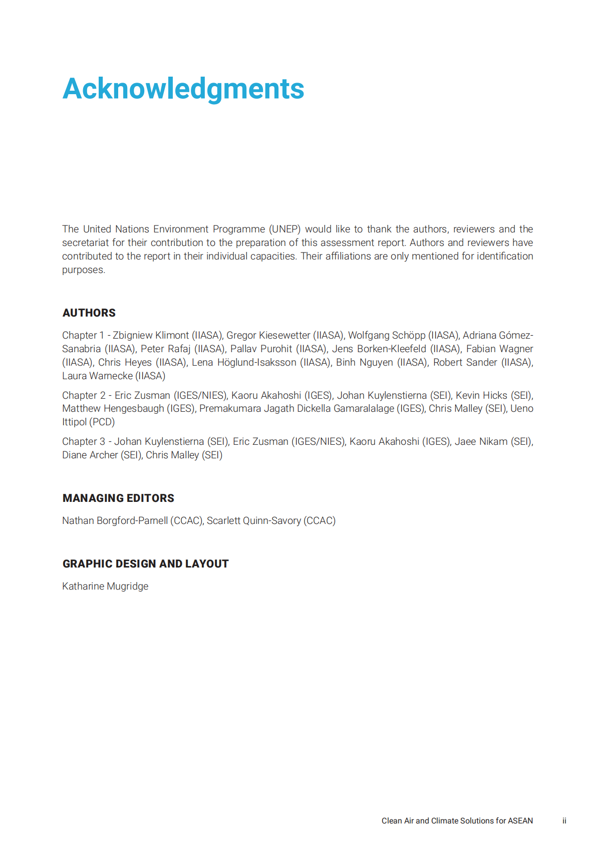 ASEAN东盟：2025年东盟清洁空气和气候解决方案（英文版） 第3页