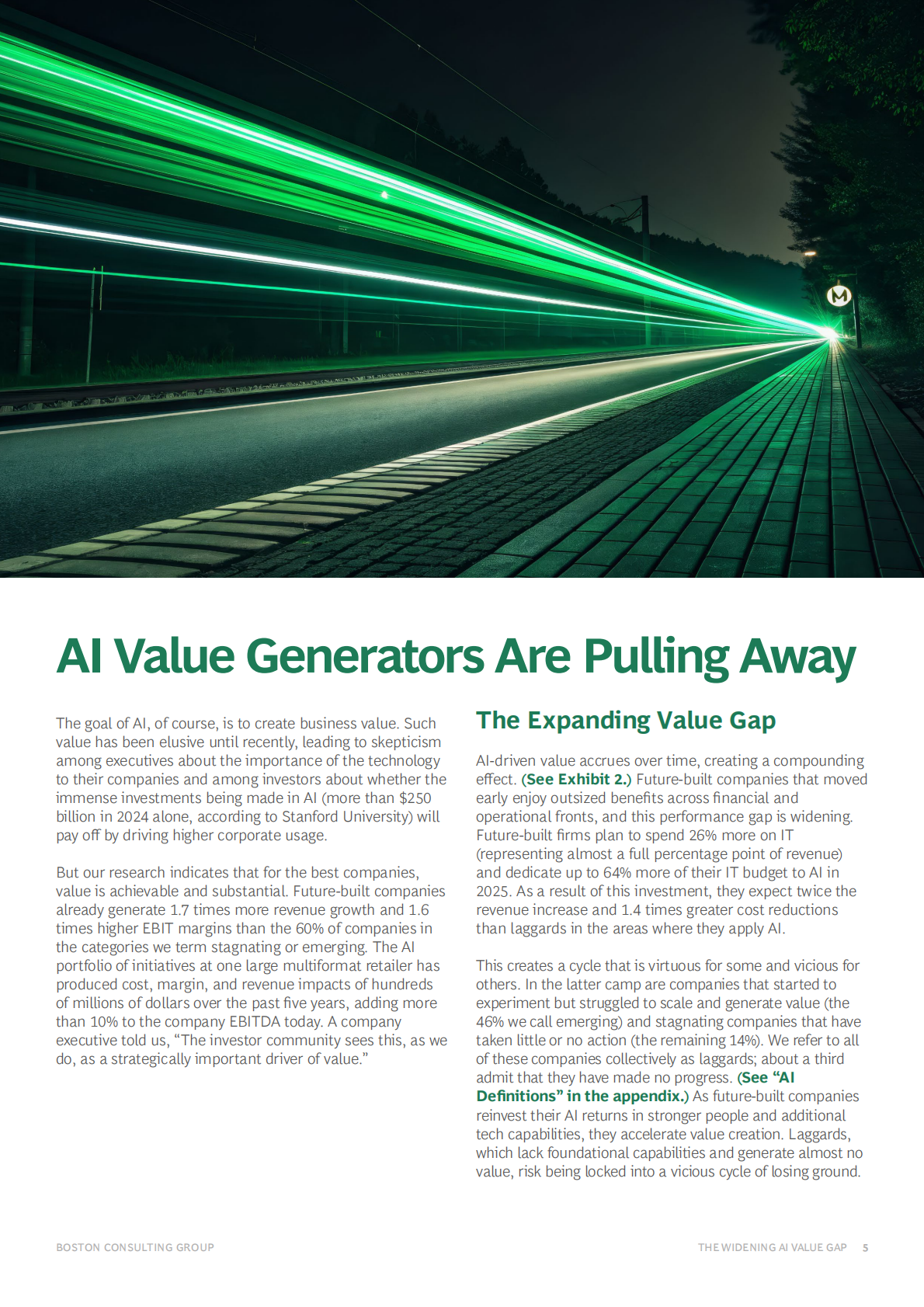 BCG：不断扩大的AI价值差距（英文） 第5页