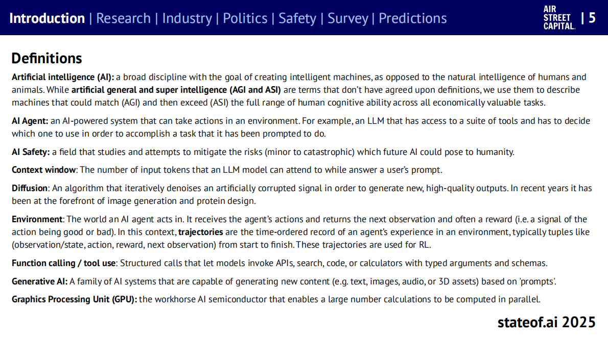 Air Street Capital：2025年人工智能现状报告（英文版） 第6页