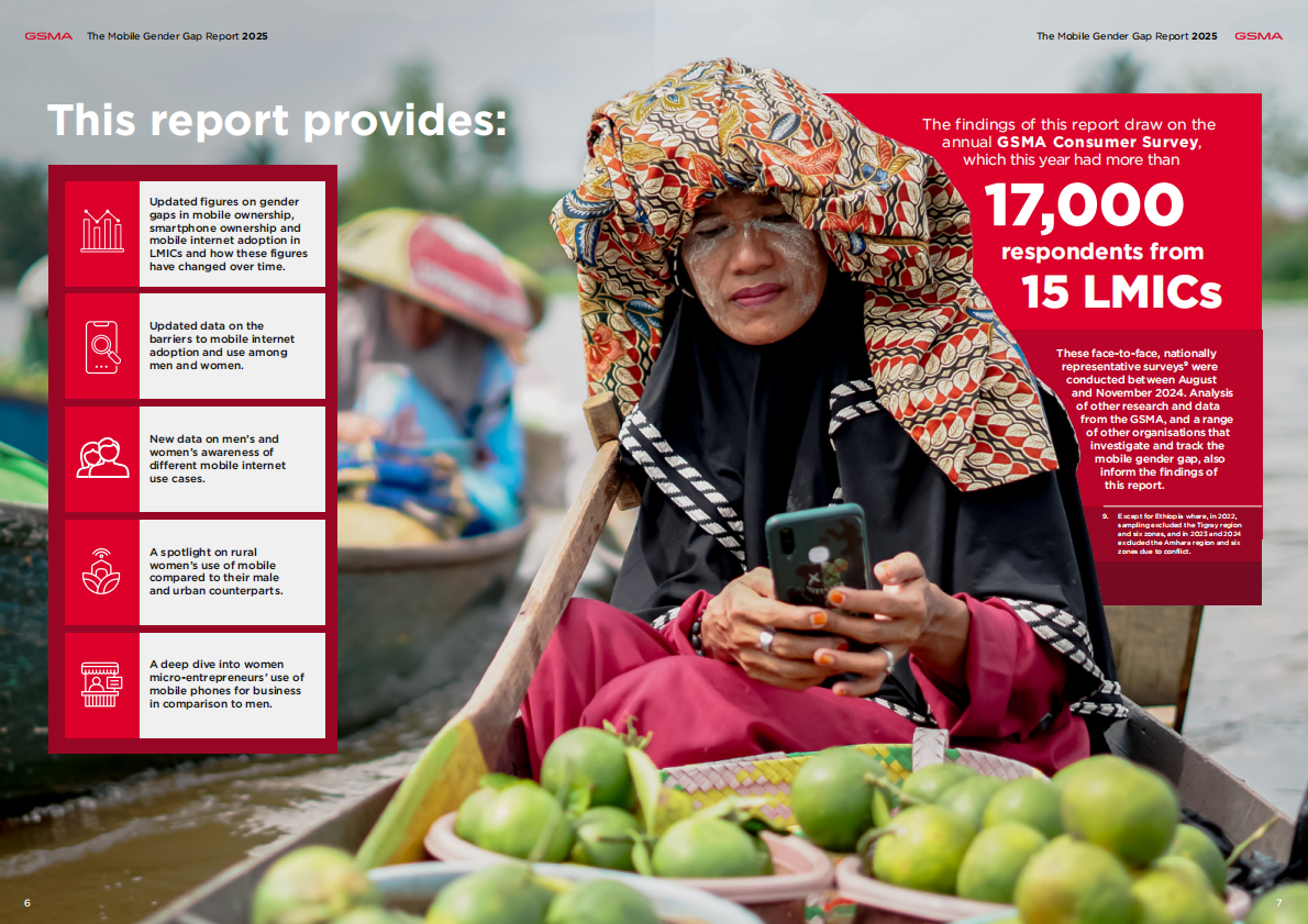 GSMA：2025年移动性别差距报告（英文） 第6页
