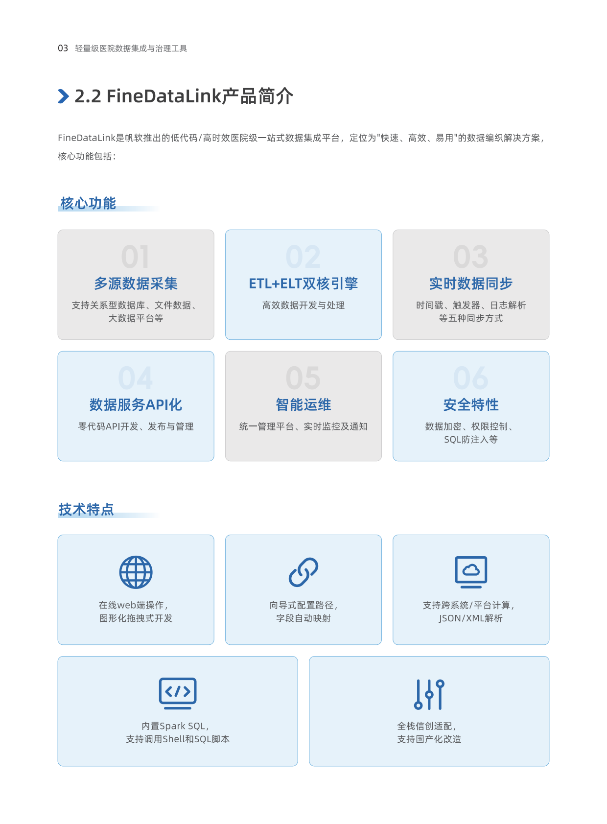 帆软：2025年轻量级医院数据集成与治理工具 第3页