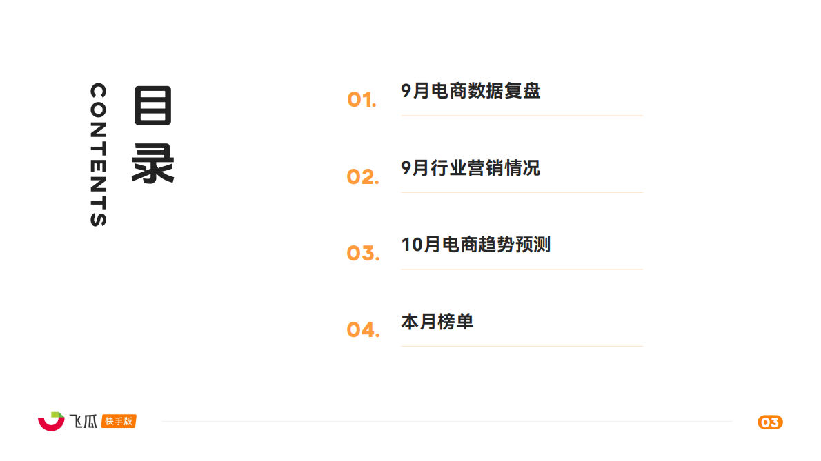 飞瓜数据：2025年9月快手直播电商营销月报 第3页