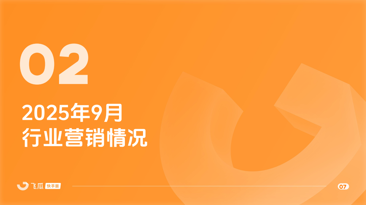 飞瓜数据：2025年9月快手直播电商营销月报 第7页
