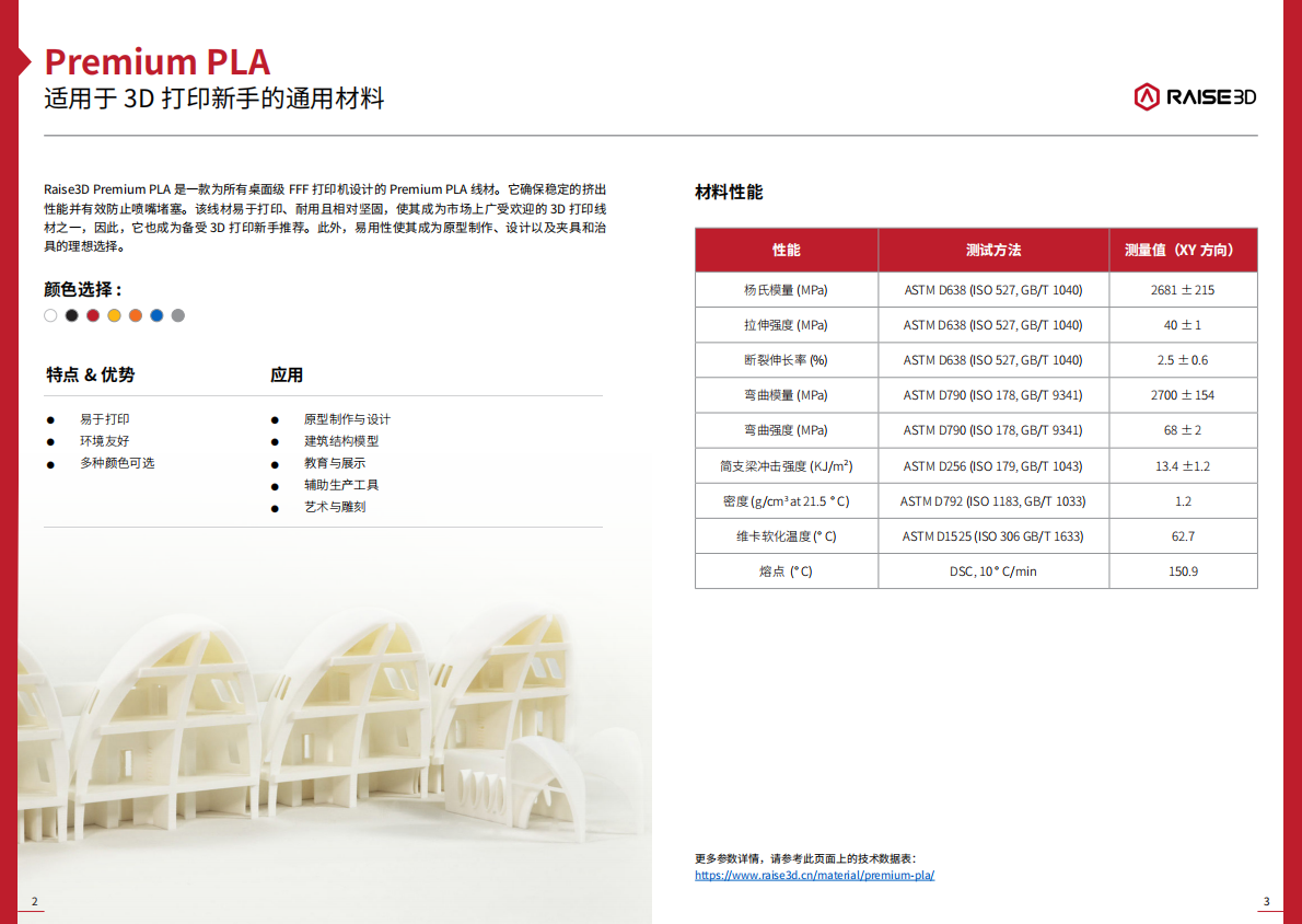 Raise3D 材料手册上册&mdash;FDMFFF 线材 第5页