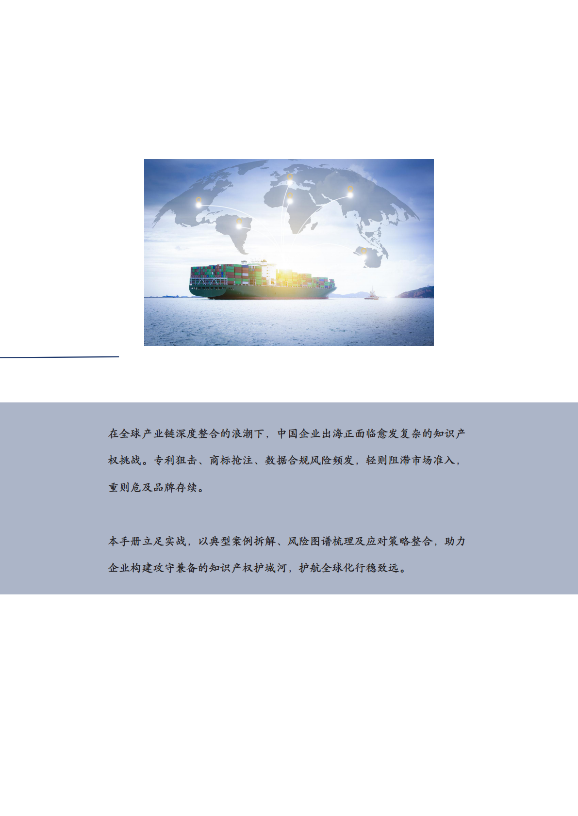 企业出海知识产权法律服务手册 第3页