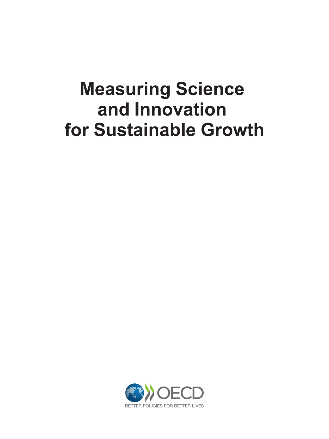 OECD：衡量科学和创新促进可持续增长（英文） 第3页